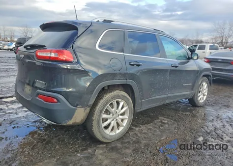 2016 Jeep Cherokee Limited z USA, uszkodzony, nr VIN 1C4PJMDS4GW344775